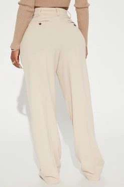 Fashion Nova Hailey Trouser Pant - Champagne