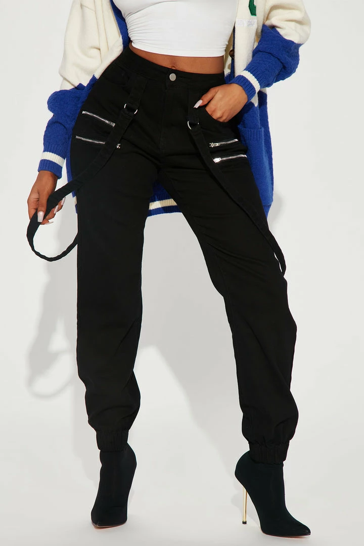 Wholesale π Fashion Nova Show Me The Way Jogger Pant 30 - Black Pants π 4 Fashion Nova Show Me The Way Jogger Pant 30 - Black Pants