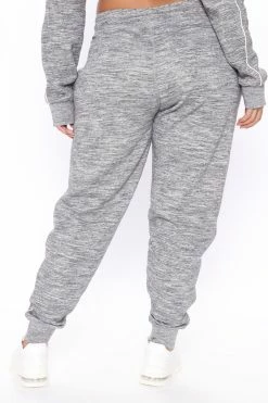 Cheapest 😍 Fashion Nova Tennis And Chill Fleece Jogger - Heather Grey Pants ⭐ 16 Fashion Nova Tennis And Chill Fleece Jogger - Heather Grey Pants