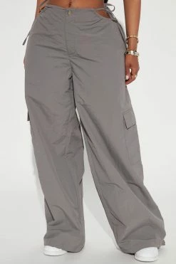 Cheap π Fashion Nova Private Parties Parachute Pant - Charcoal π 7 Fashion Nova Private Parties Parachute Pant - Charcoal