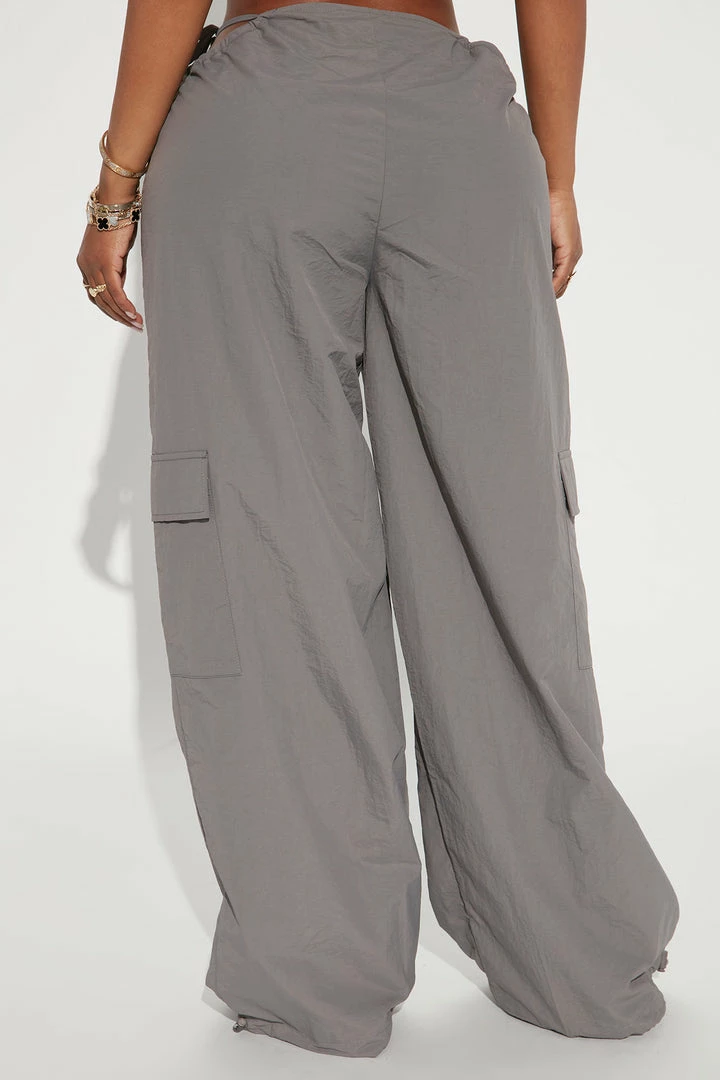 Cheap π Fashion Nova Private Parties Parachute Pant - Charcoal π 6 Fashion Nova Private Parties Parachute Pant - Charcoal