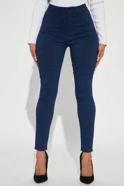 Buy π Fashion Nova Pants Everyday Girl Skinny Pant - Navy π 9 Fashion Nova Pants Everyday Girl Skinny Pant - Navy