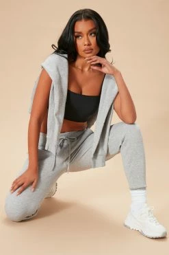 Fashion Nova Sweatpants Stole Your Boyfriend's Oversized Jogger - Heather Grey