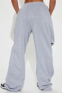 Wholesale π Fashion Nova Spin The Bottle Stacked Sweatpant - Heather Grey π₯° 10 Fashion Nova Spin The Bottle Stacked Sweatpant - Heather Grey