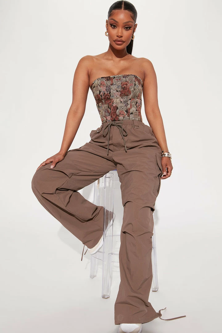 Discount π Fashion Nova Girl Crush Parachute Pant - Brown π 3 Fashion Nova Girl Crush Parachute Pant - Brown
