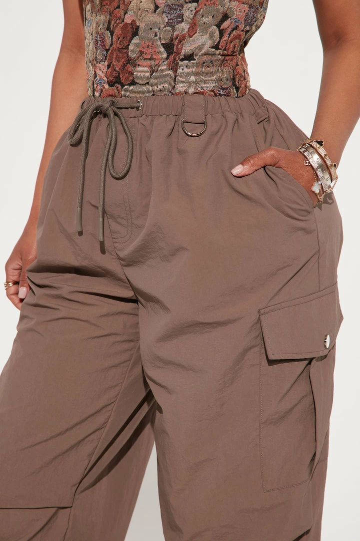 Discount π Fashion Nova Girl Crush Parachute Pant - Brown π 5 Fashion Nova Girl Crush Parachute Pant - Brown