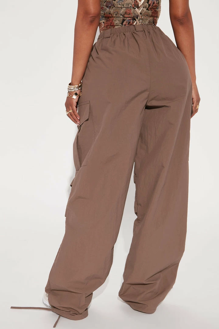 Discount π Fashion Nova Girl Crush Parachute Pant - Brown π 6 Fashion Nova Girl Crush Parachute Pant - Brown