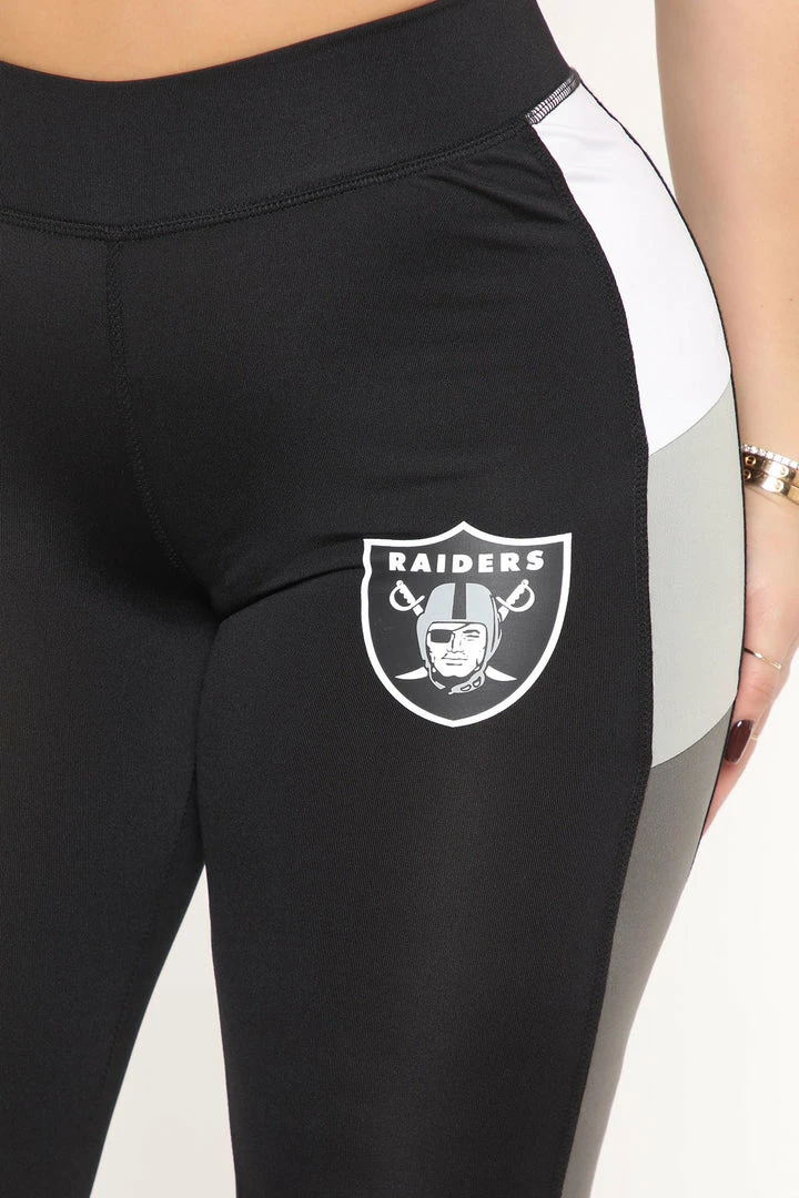 Flash Sale π Fashion Nova NFL Hall Of Fame Raiders Leggings - Black/Grey π€© 5 Fashion Nova NFL Hall Of Fame Raiders Leggings - Black/Grey