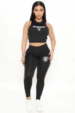 Flash Sale π Fashion Nova NFL Hall Of Fame Raiders Leggings - Black/Grey π€© 14 Fashion Nova NFL Hall Of Fame Raiders Leggings - Black/Grey
