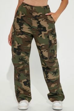 Fashion Nova Circle The Drain Camouflage Pant - Camouflage Pants