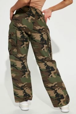 Fashion Nova Circle The Drain Camouflage Pant - Camouflage Pants