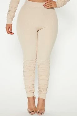 Fashion Nova Leggings Tyler Snatched Legging - Cream