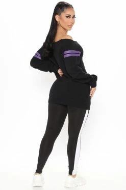 New 🛒 Fashion Nova Pants NBA Box Seats Lakers Sport Leggings - Black 🎉 13 Fashion Nova Pants NBA Box Seats Lakers Sport Leggings - Black