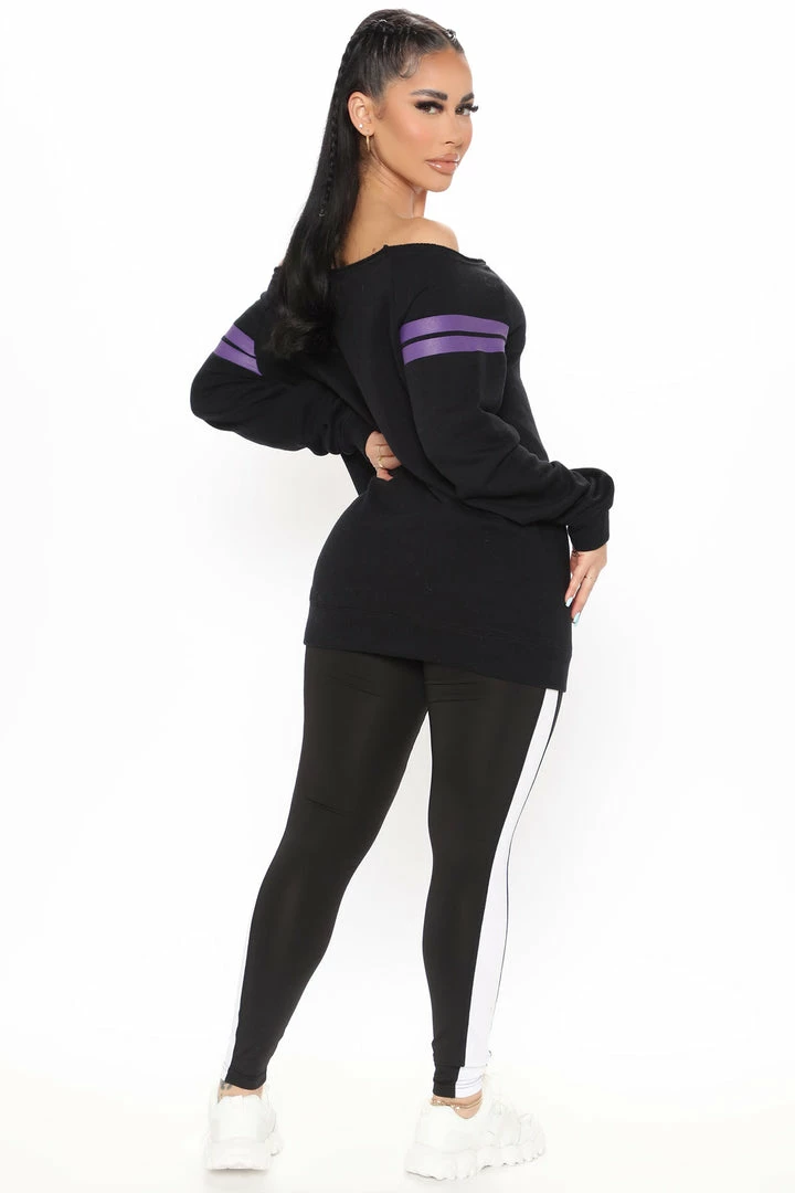 New 🛒 Fashion Nova Pants NBA Box Seats Lakers Sport Leggings - Black 🎉 6 Fashion Nova Pants NBA Box Seats Lakers Sport Leggings - Black