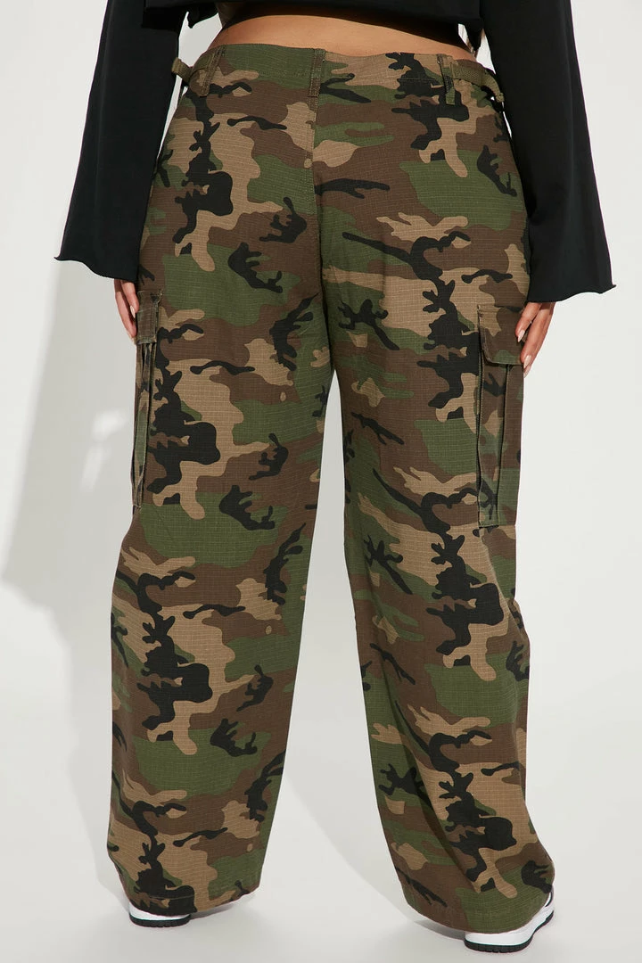 Fashion Nova Circle The Drain Camouflage Pant - Camouflage Pants