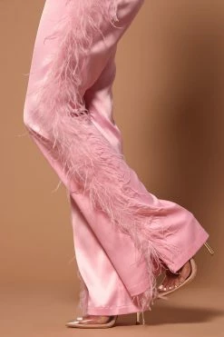 Cheapest π€© Fashion Nova Cassandra Feather Pant - Pink/Pink Pants β¨ 8 Fashion Nova Cassandra Feather Pant - Pink/Pink Pants