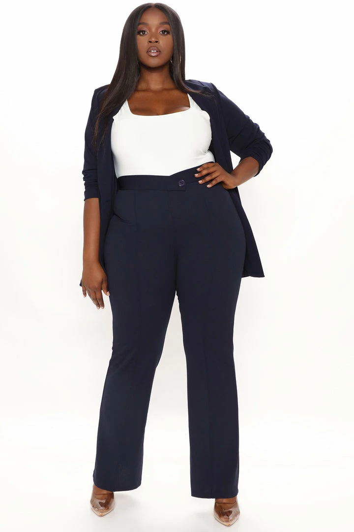 Deals π Fashion Nova Call It Even Wide Leg π Dress Pants - Navy β 7 Fashion Nova Call It Even Wide Leg Dress Pants - Navy
