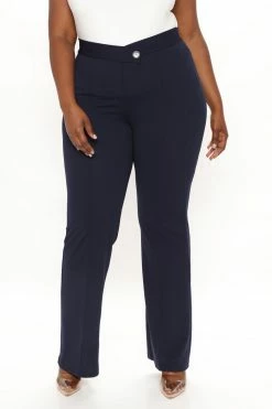 Deals π Fashion Nova Call It Even Wide Leg π Dress Pants - Navy β 15 Fashion Nova Call It Even Wide Leg Dress Pants - Navy