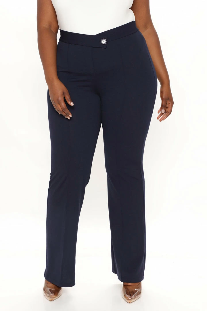 Deals π Fashion Nova Call It Even Wide Leg π Dress Pants - Navy β 8 Fashion Nova Call It Even Wide Leg Dress Pants - Navy