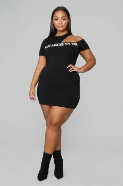 Fashion Nova Skirts & Skorts Melanie Mini Skirt - Black