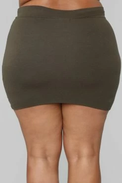 Fashion Nova Skirts & Skorts Melanie Mini Skirt - Olive