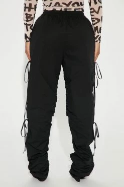 Fashion Nova Pants Killing The Game Stacked Pant - Black