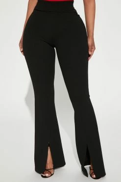Fashion Nova Pants Reign Pant - Black