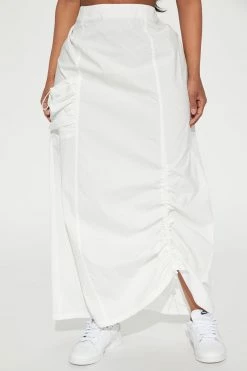 Hot Sale ๐ฅ Fashion Nova ๐ Skirts & Skorts Play No Games Maxi ๐ Skirt - White โ๏ธ 7 Fashion Nova Skirts & Skorts Play No Games Maxi Skirt - White