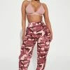 Hot Sale ⌛ Fashion Nova Cadet Kim Oversized Camo Pants - Pink/combo 🔔 2 Fashion Nova Cadet Kim Oversized Camo Pants - Pink/combo