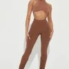 New โค๏ธ Fashion Nova Leggings Tyler Snatched Legging - Medium Brown ๐ 1 Fashion Nova Leggings Tyler Snatched Legging - Medium Brown