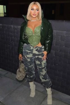 Fashion Nova Cadet Kim Oversized Camo Pants - Camo