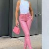 Fashion Nova Caliente Skinny Pant - Rose Pants