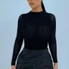 Fashion Nova Don't Cross Me Faux Leather Mini Skirt - Black