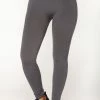 Fashion Nova Since Day One Seamless Leggings - Charcoal