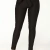 Fashion Nova Knot Your Girl Pants - Black