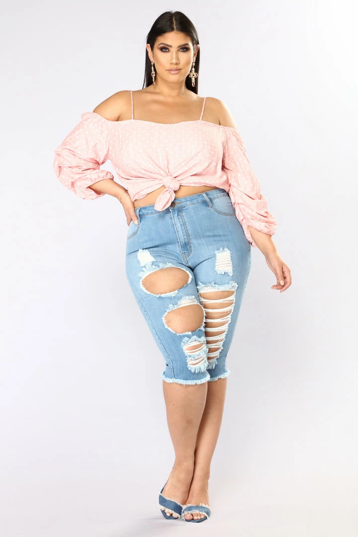 Flash Sale ❤️ Fashion Nova Lost At Sea Shorts - Light Blue 🎁 10 Fashion Nova Lost At Sea Shorts - Light Blue