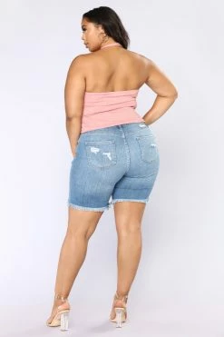 Fashion Nova Switch It Up Bermuda Short - Medium Shorts