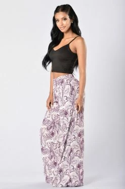 Fashion Nova Island Girl Pants - Farsi Grey