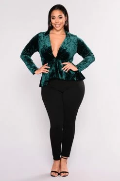 Fashion Nova Brielle High Rise Pants - Black