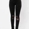 Fashion Nova Take Your Mind Off Leggings - Black