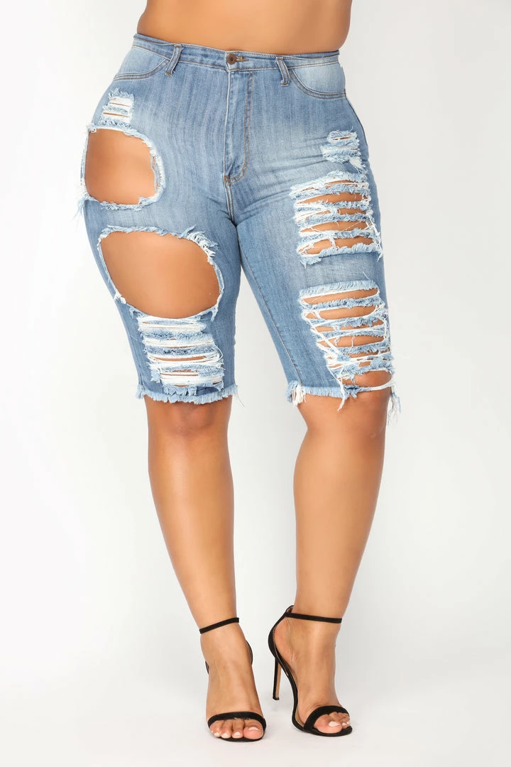 Flash Sale ❤️ Fashion Nova Lost At Sea Shorts - Light Blue 🎁 16 Fashion Nova Lost At Sea Shorts - Light Blue
