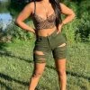 Cheap ๐ Fashion Nova Gone Fishing Shorts - Olive ๐ 1 Fashion Nova Gone Fishing Shorts - Olive