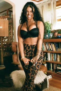 Fashion Nova Looks Can Be Deceiving Leopard Pant - Brown/combo Pants