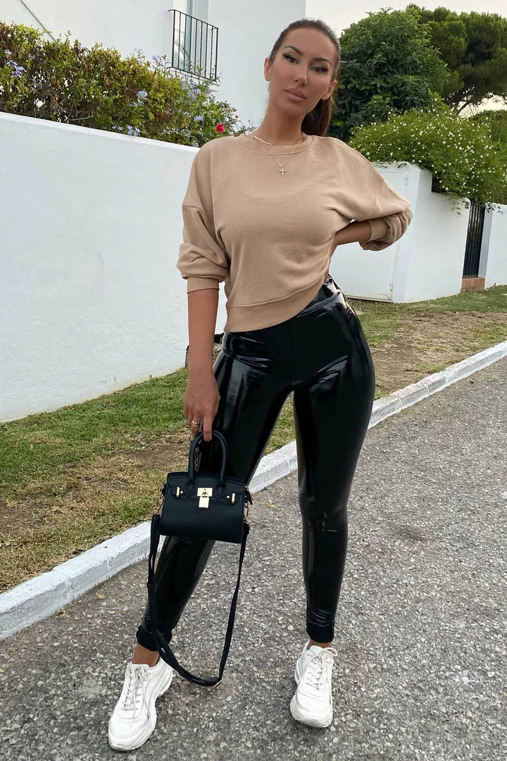 Deals β Fashion Nova Love Me Latex Pants - Black π 6 Fashion Nova Love Me Latex Pants - Black