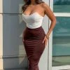 Fashion Nova Olive Oil II Skirt - Chocolate Skirts & Skorts