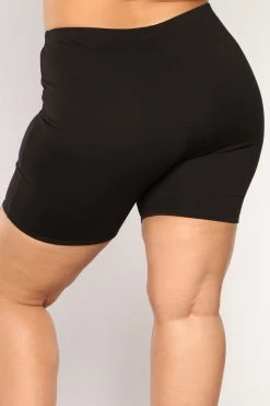 Fashion Nova Classic Mini Biker Shorts - Black