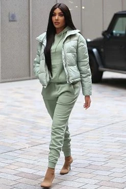 Fashion Nova Sweatpants Stole Your Boyfriend's Oversized Jogger - Sage