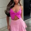 Fashion Nova Take Me To A Place Skort - Pink Skirts & Skorts
