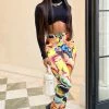 Fashion Nova True Colors Stacked Pant - Multi Color Pants