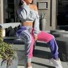 Fashion Nova Written With Love Sweatpants - Purple Combo